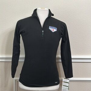 PolarMax QUATTRO FLEECE BASELAYER ZipMock (4.0) - Black